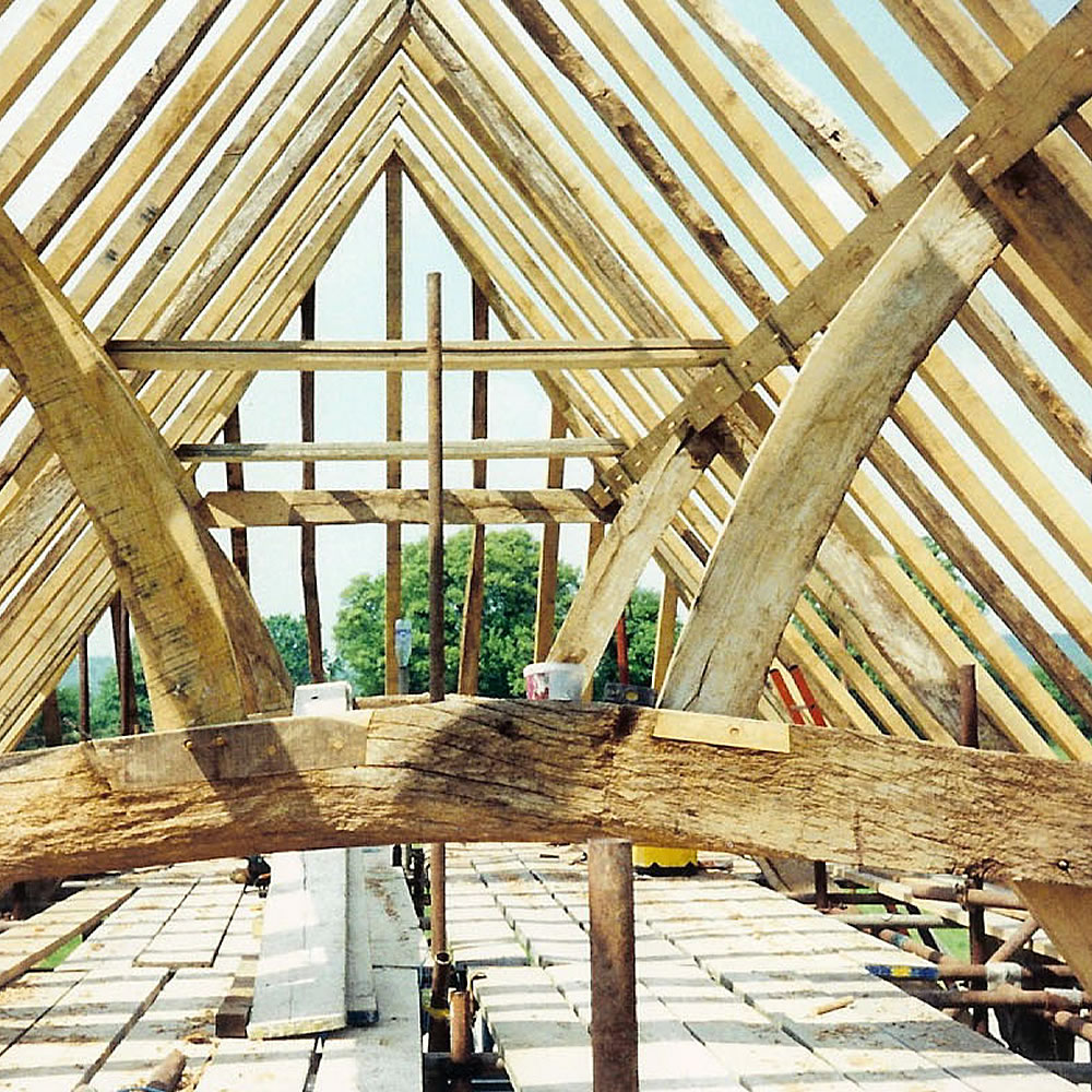 Traditional carpentry techniques passed through generations